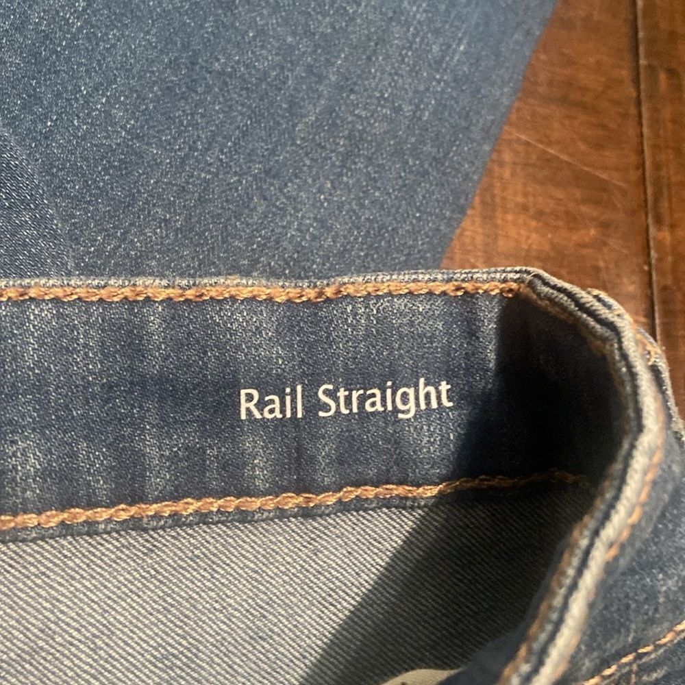 Gloria Vanderbilt All around slumming Jean size 10 Rail Straight - Picture 2 of 5